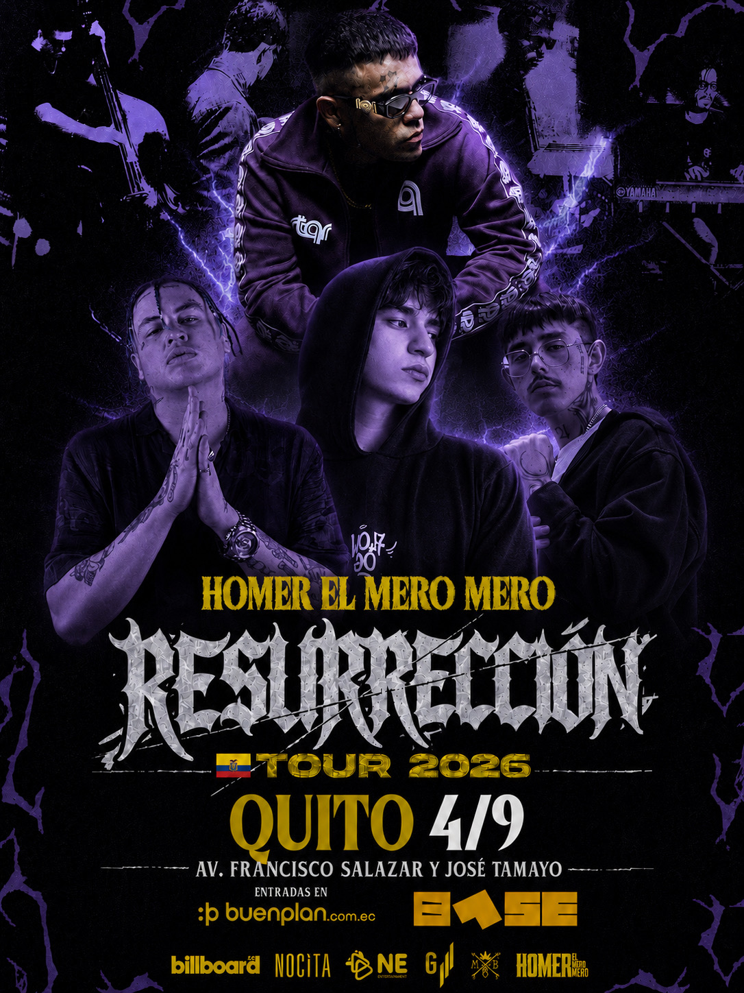Homer El Mero Mero · Resurrección Tour 2026 · 4 de Septiembre